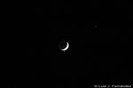 Conjunción Luna Venus Júpiter