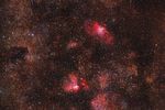 Nebulosas del Aguila y Omega