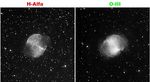 M27 en H-Alfa y O-III