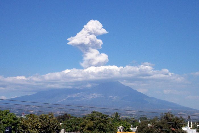 Fumarola del Volcán de Fuego