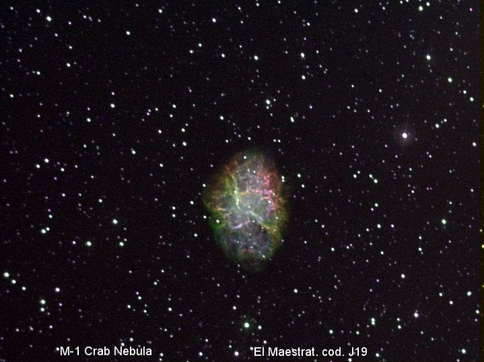 M-1 Crab Nebula
