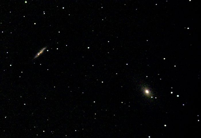 M81 y M82 desde ciudad