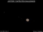 Júpiter y Satélites Galileanos