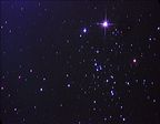 NGC 457  y sus colores