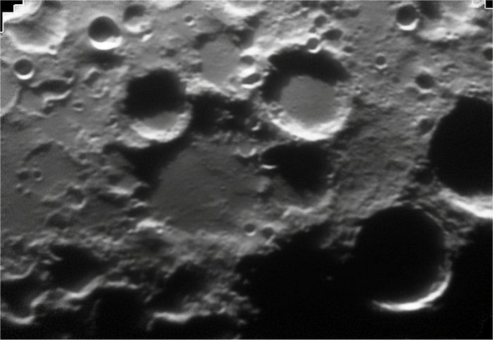Crater Apianus y alrededores