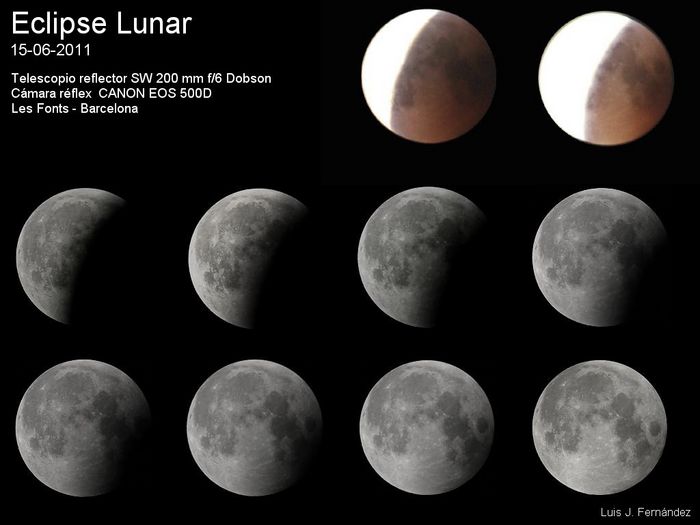 Eclipse lunar 15/06/2011