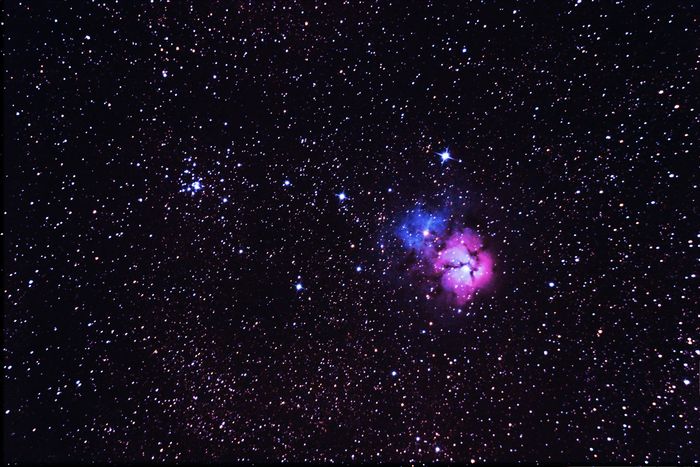 Nebulosa trífida